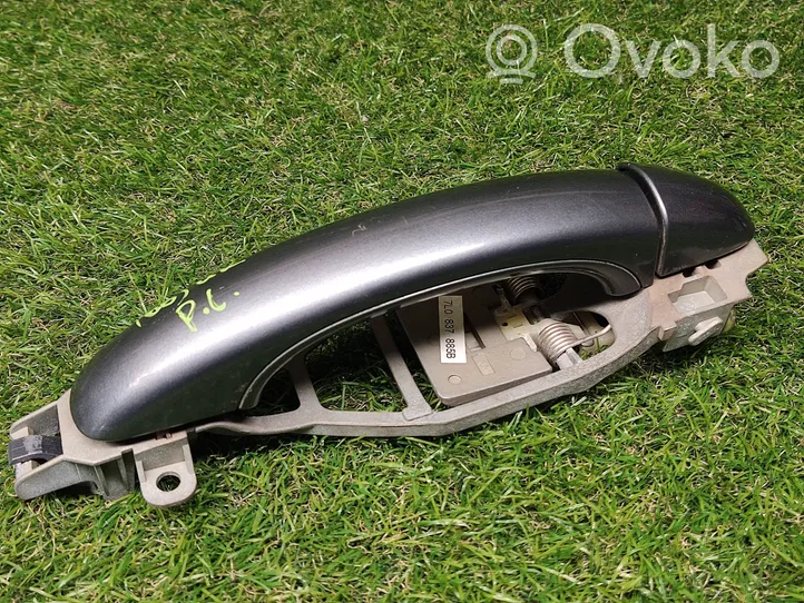 Volkswagen Touareg I Front door exterior handle 7L0837885B