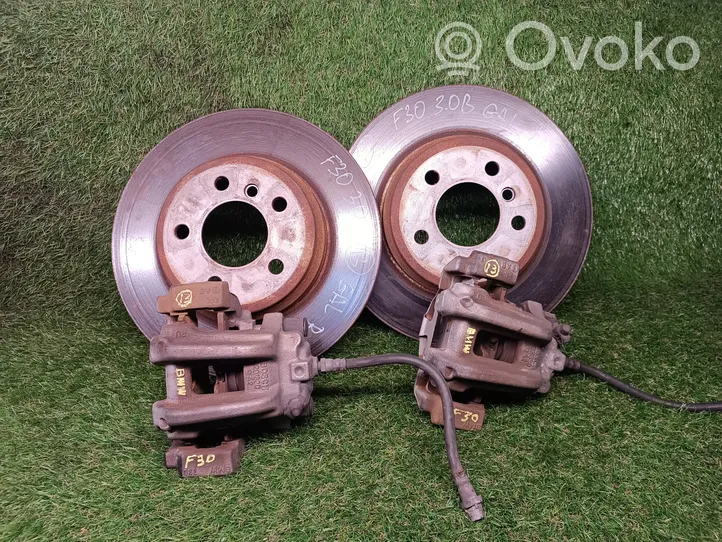 BMW 3 F30 F35 F31 Bremsscheiben und Bremssättel eingestellt 6792233