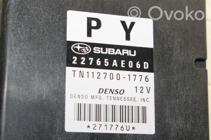 Subaru Legacy Komputer / Sterownik ECU i komplet kluczy 22765AE06D