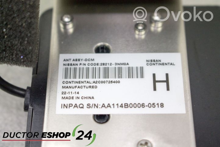 Nissan Leaf I (ZE0) Bluetooth antena 282123NM0A