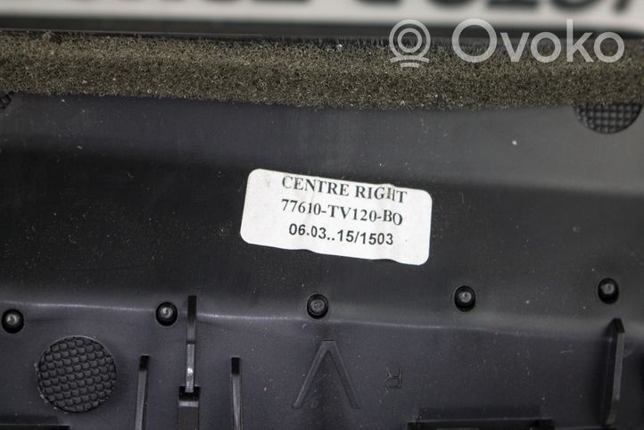 Honda Civic IX Kojelaudan keskiosan tuuletussuuttimen ritilä 77610TV120B0