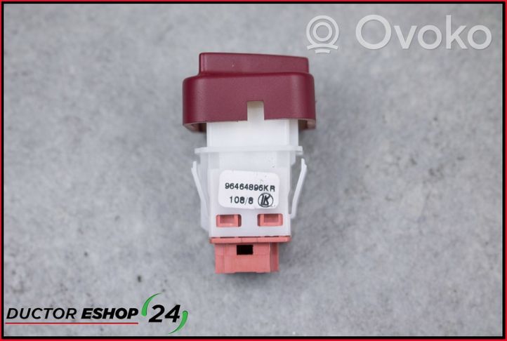 Citroen C6 Hazard light switch 96464896KR