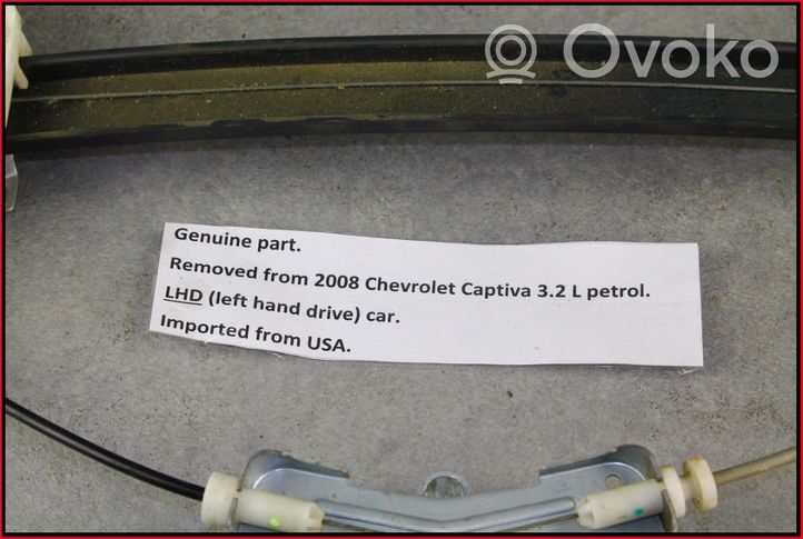 Chevrolet Captiva Elektryczny podnośnik szyby drzwi tylnych 96627081