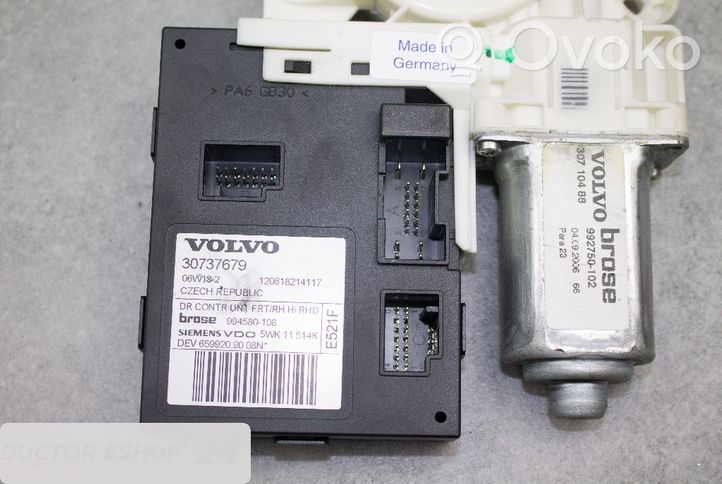 Volvo V50 Motorino alzacristalli della portiera anteriore 30737679