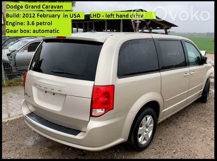 Dodge Grand Caravan Inny element deski rozdzielczej L0213387AA