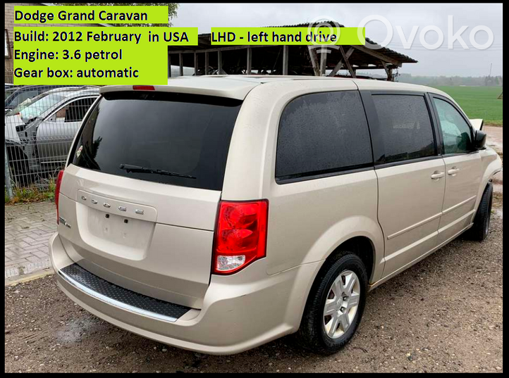 Dodge Grand Caravan Climate control/heater control trim 1SQ531X9AE