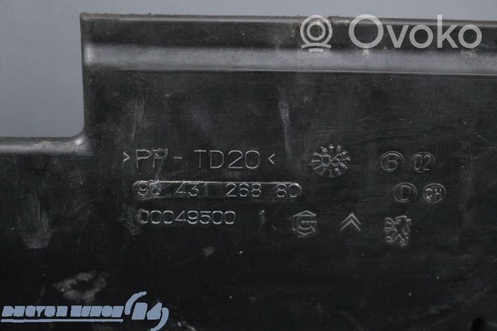Citroen C3 Podstawa / Obudowa akumulatora 9643126880