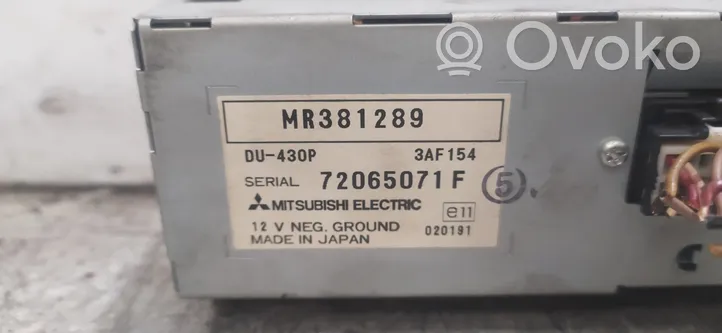 Mitsubishi Space Star Écran / affichage / petit écran MR381289