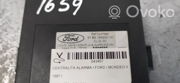 Ford Mondeo MK I Centralina/modulo chiusura centralizzata portiere 97BG15K600CA