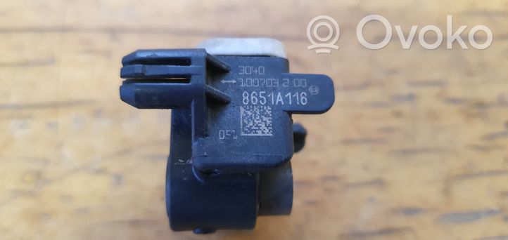 Mitsubishi ASX Sensor impacto/accidente para activar Airbag 