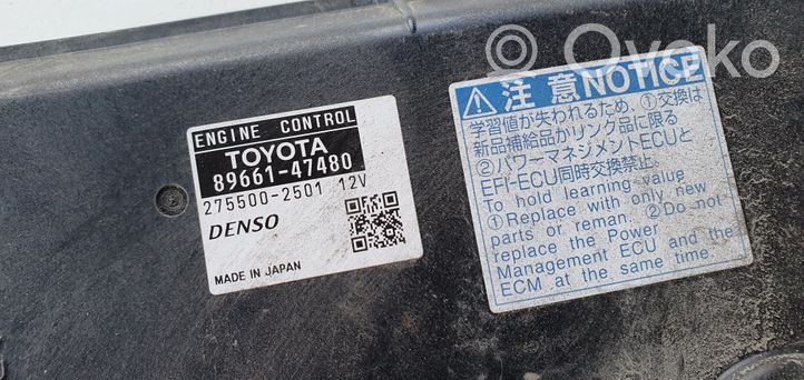 Toyota Prius+ (ZVW40) Variklio valdymo blokas 