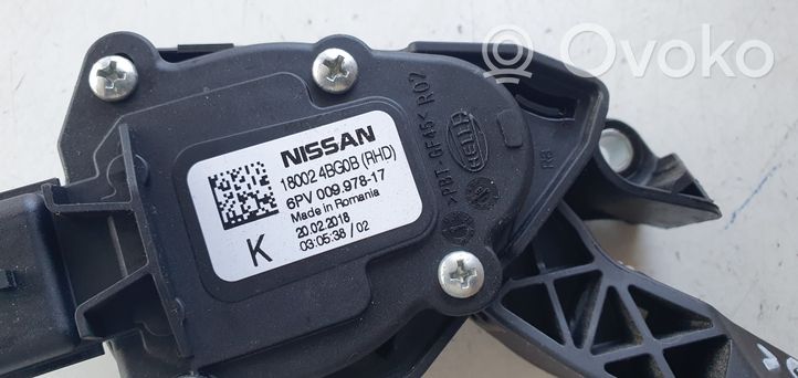 Nissan Qashqai Pedał gazu / przyspieszenia 