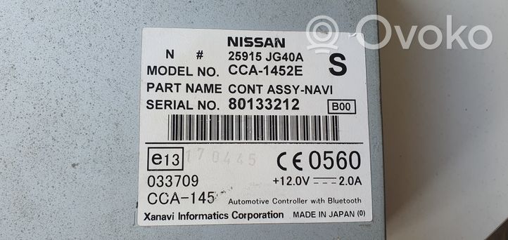 Nissan Qashqai+2 Module unité de contrôle Bluetooth 