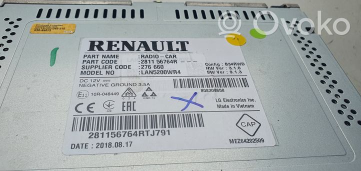 Renault Captur Monitor / wyświetlacz / ekran 
