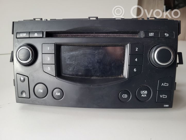 Toyota Verso Panel / Radioodtwarzacz CD/DVD/GPS 