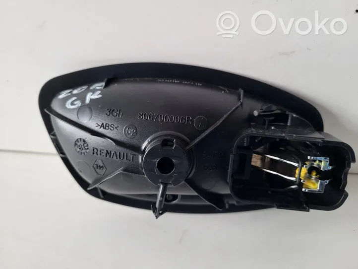 Renault Zoe Rear door interior handle 