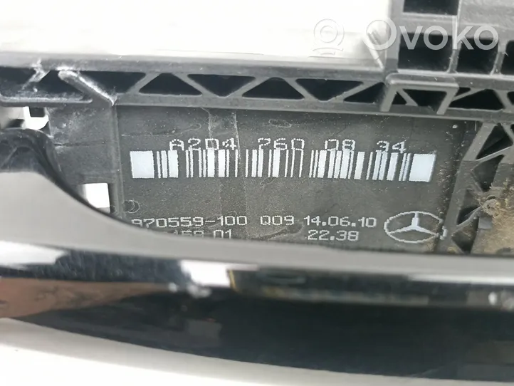 Mercedes-Benz CLK AMG A208 C208 Poignée inférieure de porte avant A2047600834