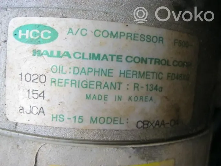 Hyundai Accent Compresseur de climatisation 1020154
