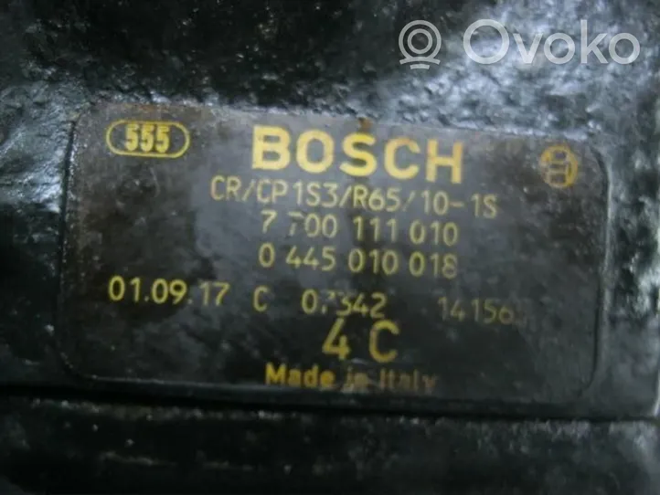 Renault Scenic RX Bomba de alta presión de inyección de combustible 7700111010