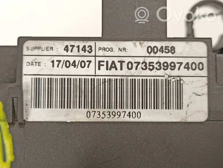 Fiat Croma Manetka / Przełącznik wycieraczek 07353997400