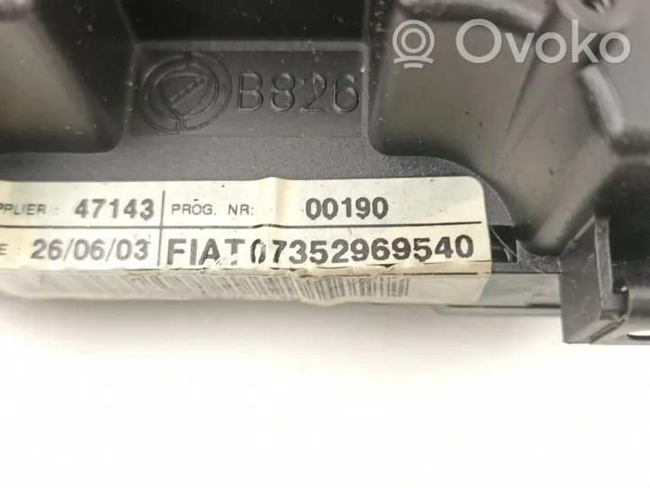 Fiat Stilo Wiper control stalk 735296954