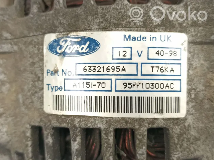 Ford Escort Générateur / alternateur 95FF10300AC