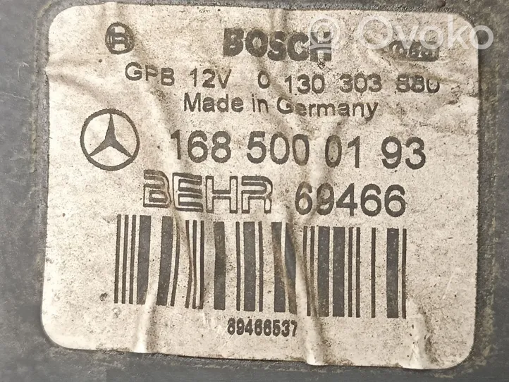 Mercedes-Benz A W169 Jäähdyttimen jäähdytinpuhallin A1685000193