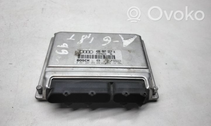 Audi A6 S6 C5 4B Moottorin ohjainlaite/moduuli 4B0907557A