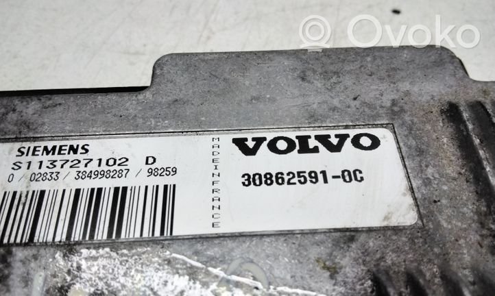 Volvo S40, V40 Variklio valdymo blokas 30862591