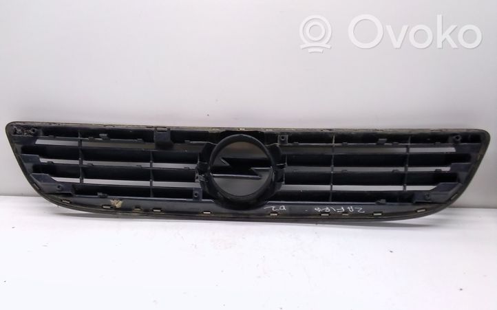 Opel Zafira A Etupuskurin ylempi jäähdytinsäleikkö 90580685