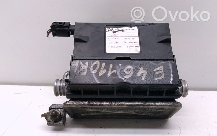 BMW 3 E46 Liquide de refroidissement module chauffage 6918806