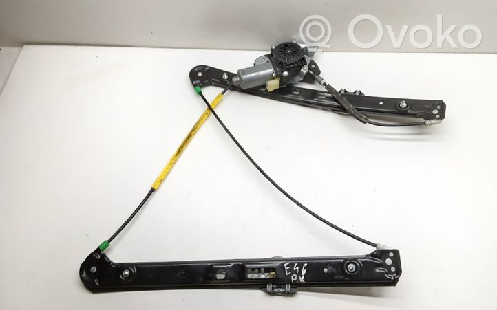 BMW 3 E46 Alzacristalli della portiera anteriore con motorino 8362063