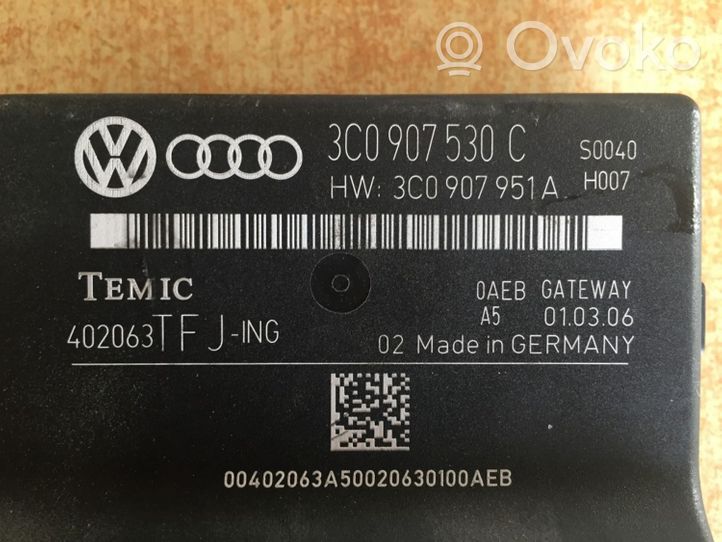 Volkswagen PASSAT B6 Muut ohjainlaitteet/moduulit 3C0907530C