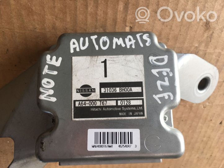 Nissan Note (E11) Module de contrôle de boîte de vitesses ECU 31036BH00A