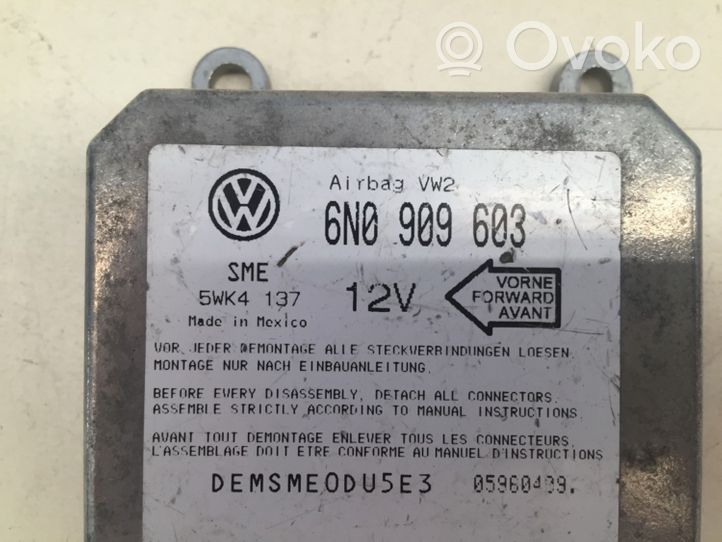 Volkswagen Golf III Centralina/modulo airbag 6N0909603