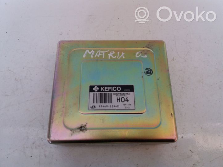 Hyundai Matrix Sterownik / Moduł ECU 9544022940