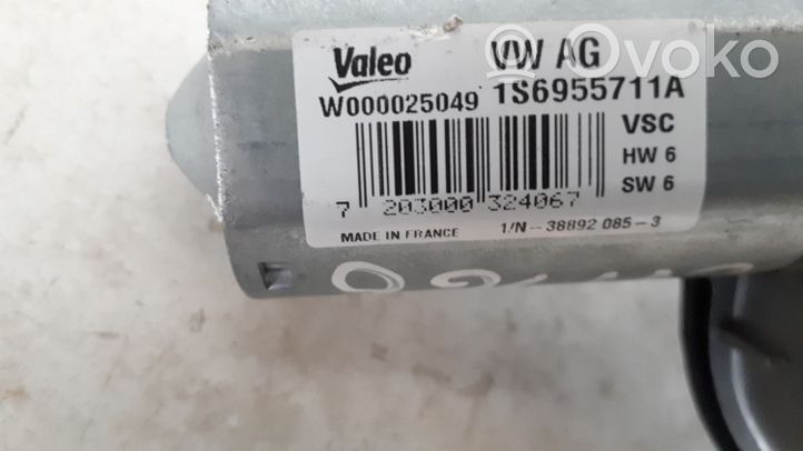 Skoda Citigo Moteur d'essuie-glace arrière 1S6955711A