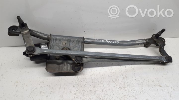 Ford Mondeo MK II Mechanizm i silniczek wycieraczek szyby przedniej / czołowej 93BG17504AF