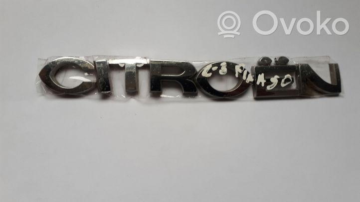 Citroen C3 Picasso Emblemat / Znaczek tylny / Litery modelu 