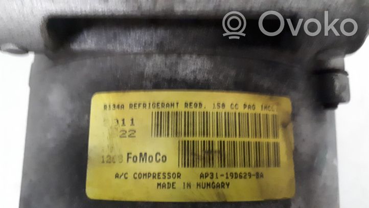 Ford Focus Ilmastointilaitteen kompressorin pumppu (A/C) AP319D629BA