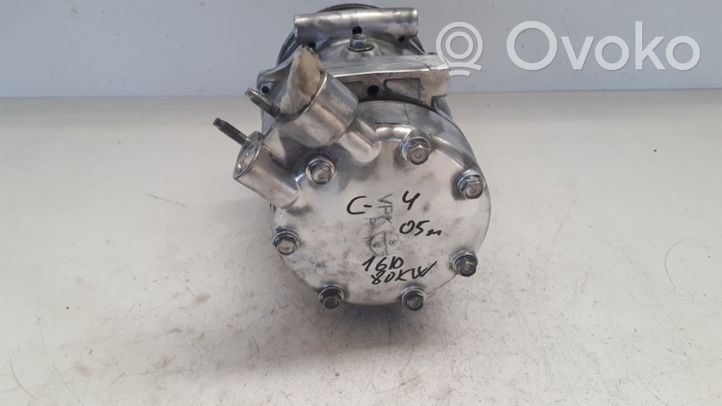Citroen C4 I Ilmastointilaitteen kompressorin pumppu (A/C) 9686061780