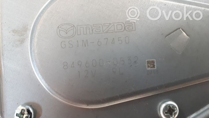 Mazda 6 Escobilla del limpiaparabrisas trasero 8496000532