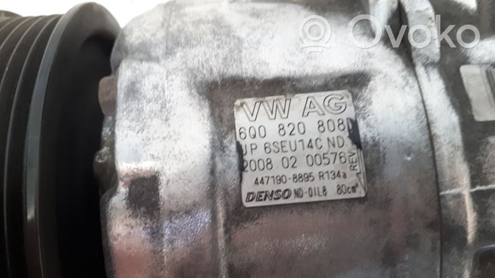 Volkswagen Polo IV 9N3 Air conditioning (A/C) compressor (pump) 6Q0820808