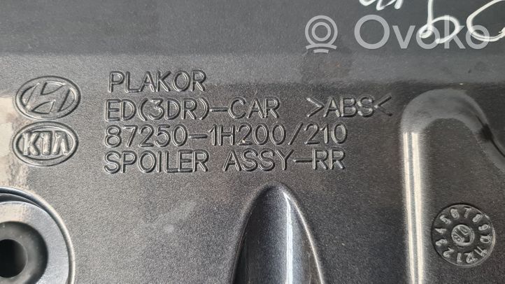 KIA Pro Cee'd I Spojler klapy tylnej / bagażnika 872501H200210