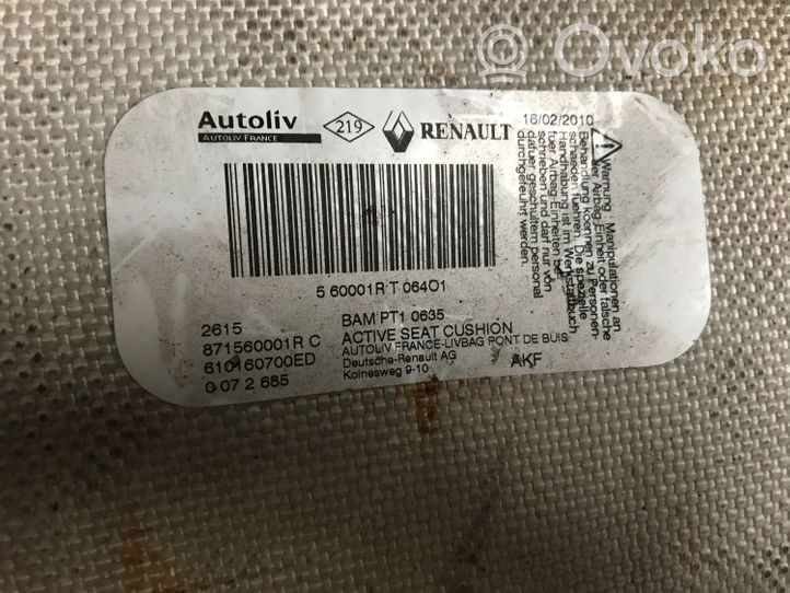 Renault Megane III Airbag de siège 871560001RC