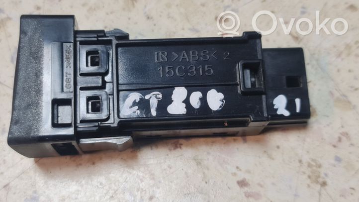 Lexus CT 200H Hand parking brake switch 15C315