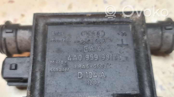 Audi A4 S4 B5 8D Centralina/modulo chiusura centralizzata portiere 4A0959981A