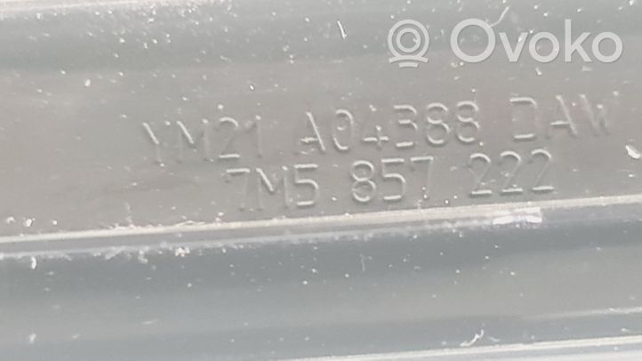 Ford Galaxy Rivestimento del vano portaoggetti del cruscotto 7M5857222