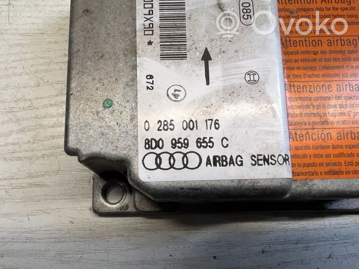 Audi A4 S4 B5 8D Module de contrôle airbag 8D0959655C