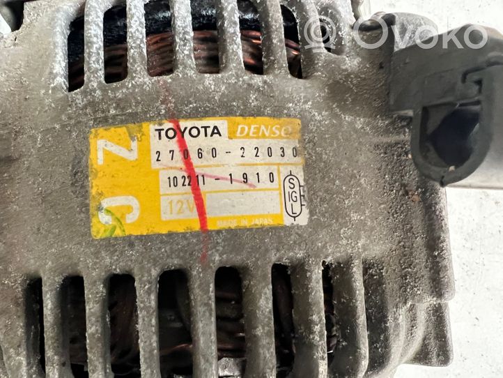 Toyota Corolla E120 E130 Ģenerators 2706022030